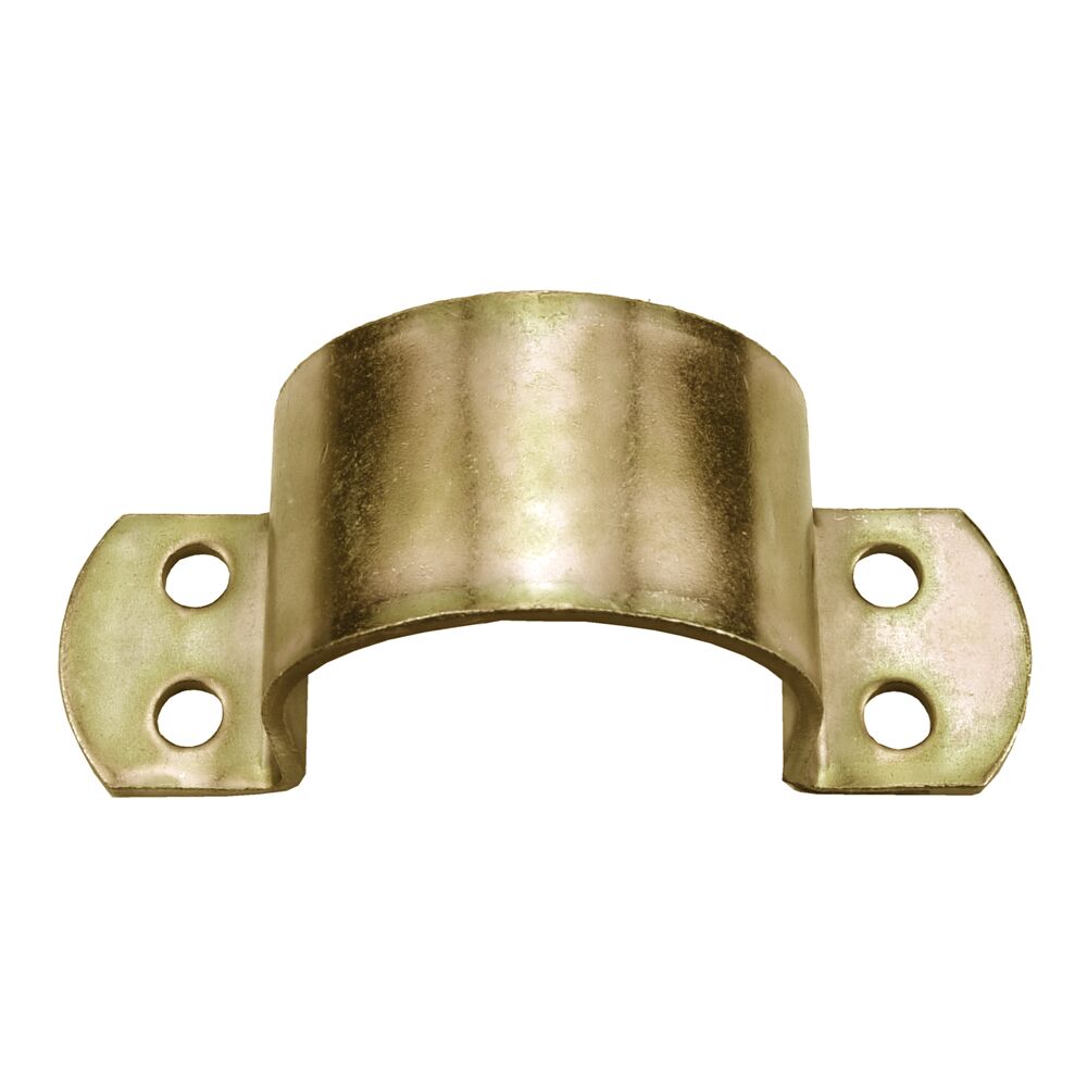 Verzinkte Rohrschelle 42 mm, doppellappig