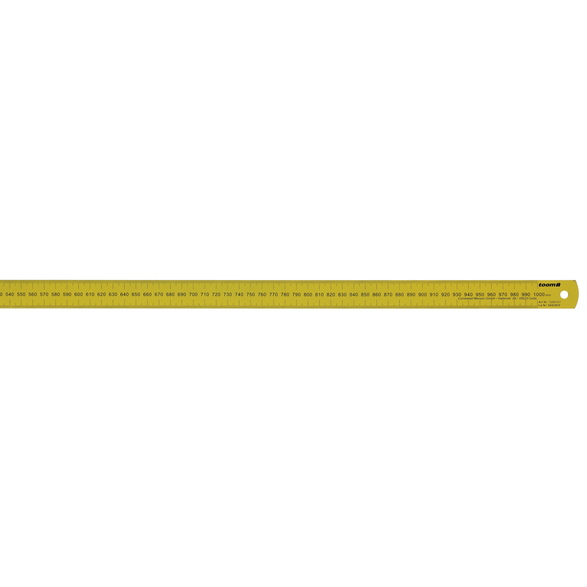 Stahlmaßstab 100 cm