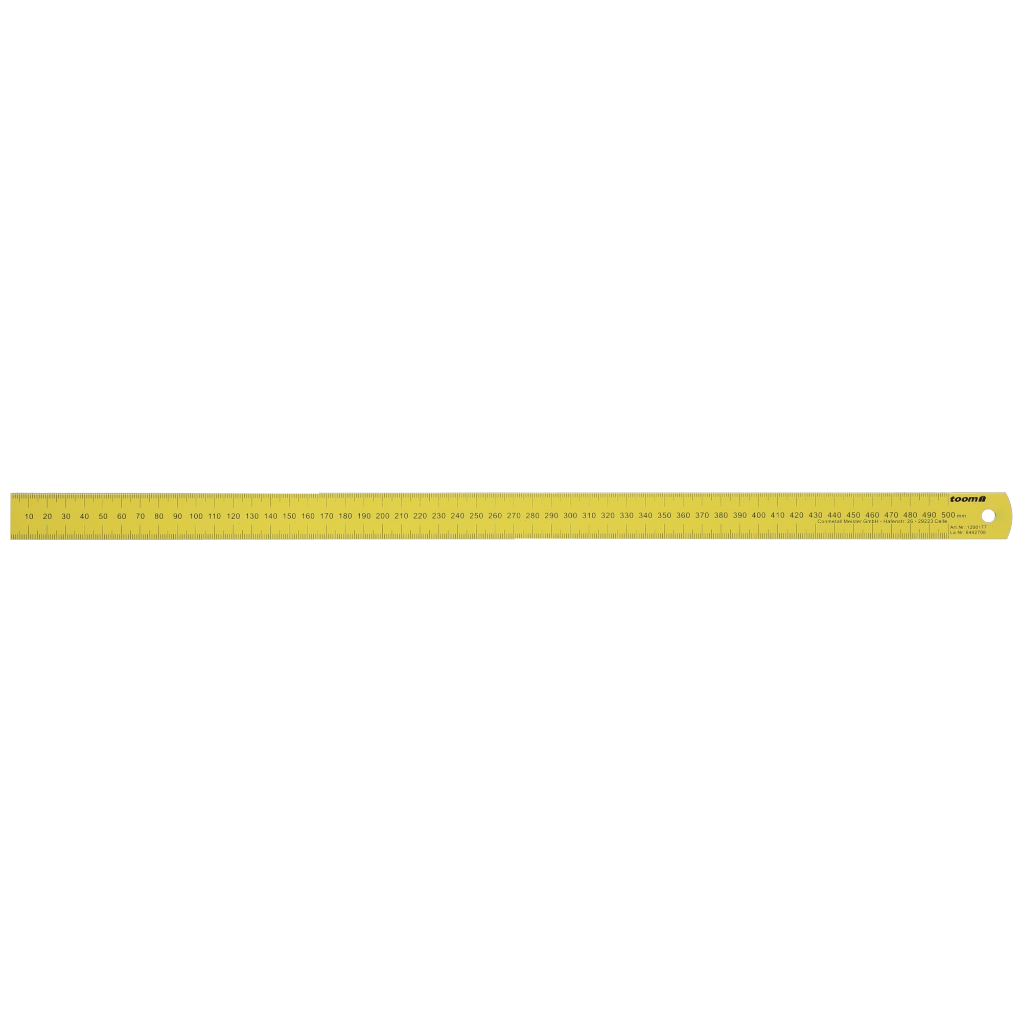 Stahlmaßstab 50 cm