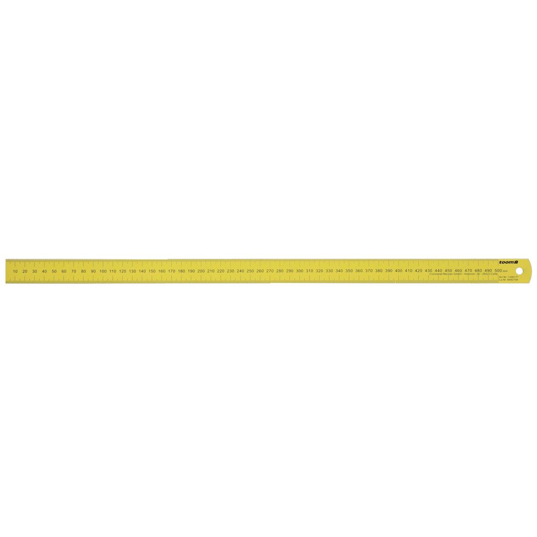Stahlmaßstab 50 cm