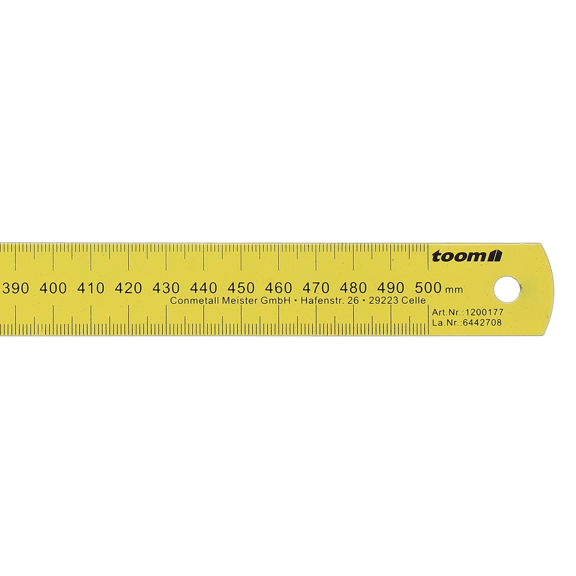 Stahlmaßstab 50 cm