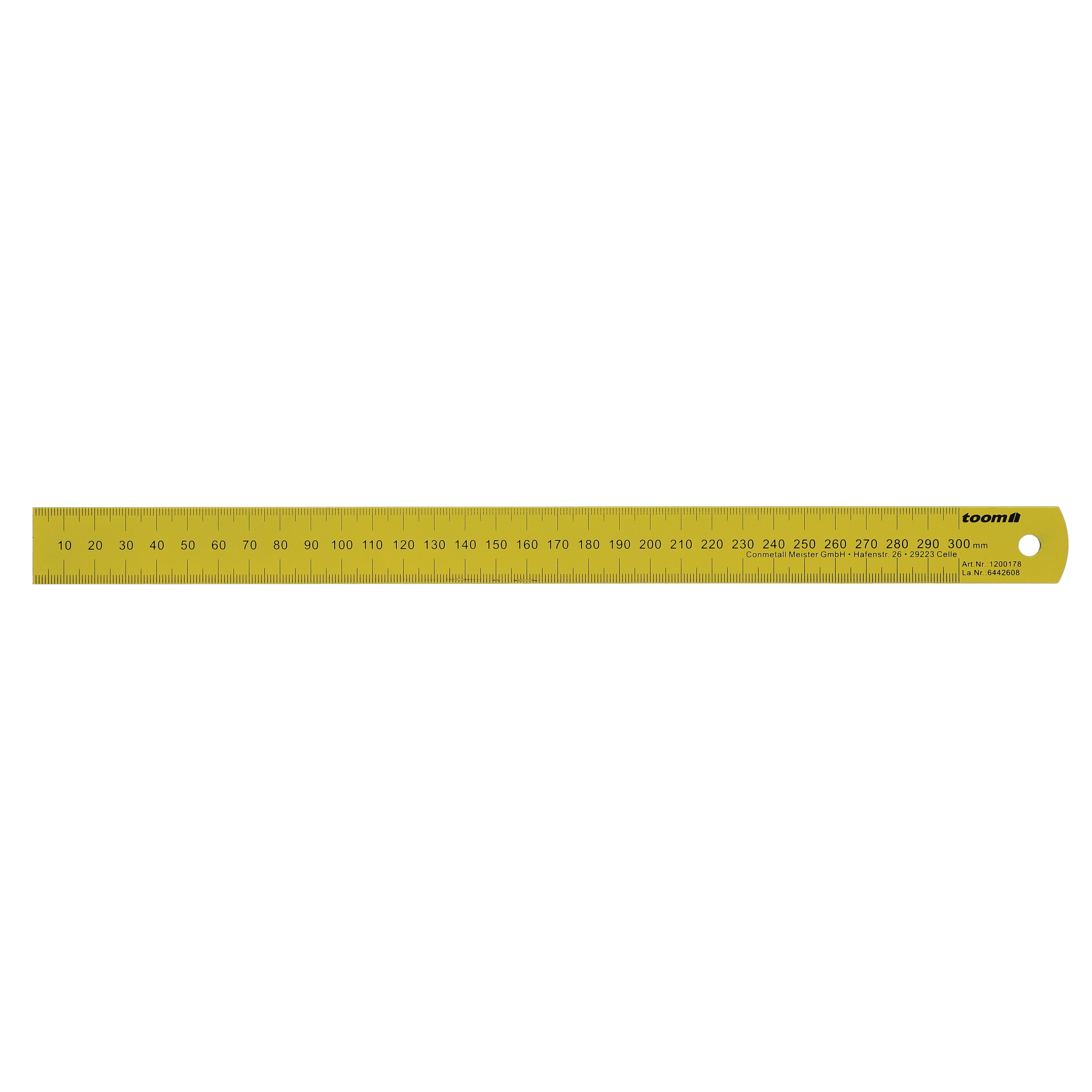 Stahlmaßstab 30 cm