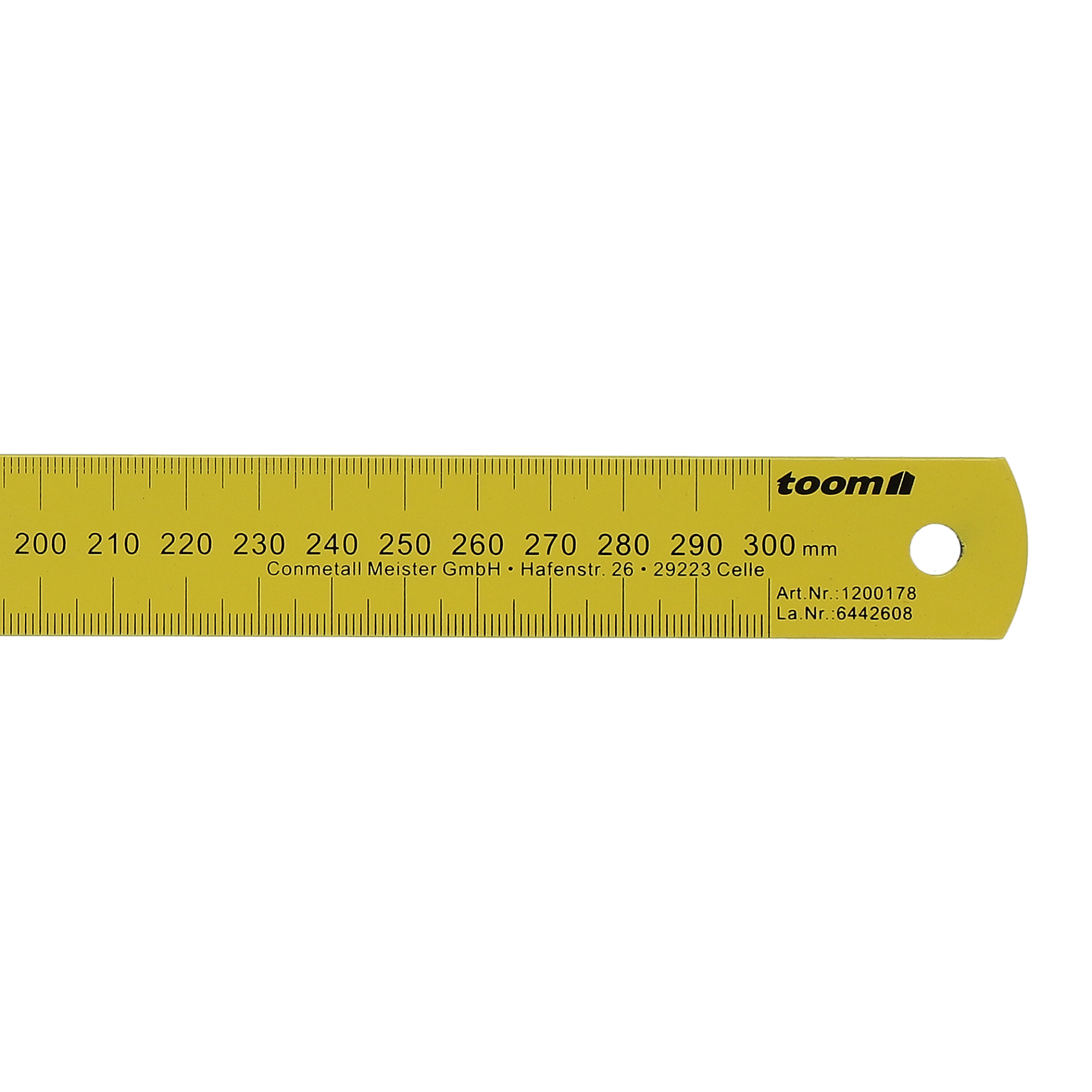 Stahlmaßstab 30 cm