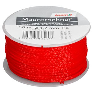 Maurerschnur rot Ø 1,7 mm x 50 m