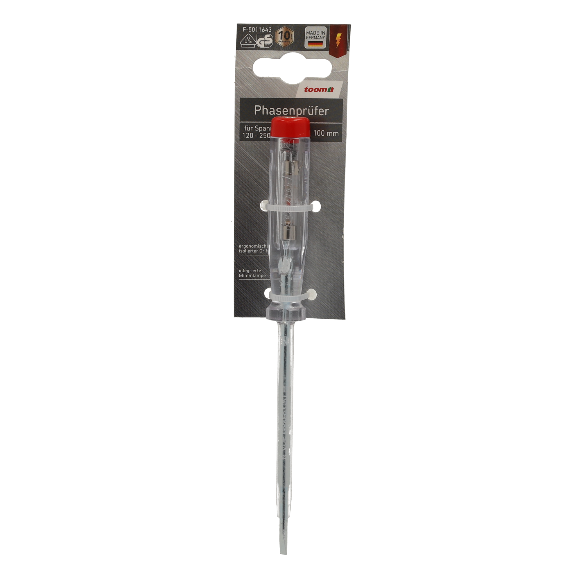 Spannungsprüfer 100 mm 120 - 250 V