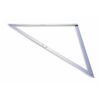 Bauwinkel klappbar Aluminium 172 x 122 cm