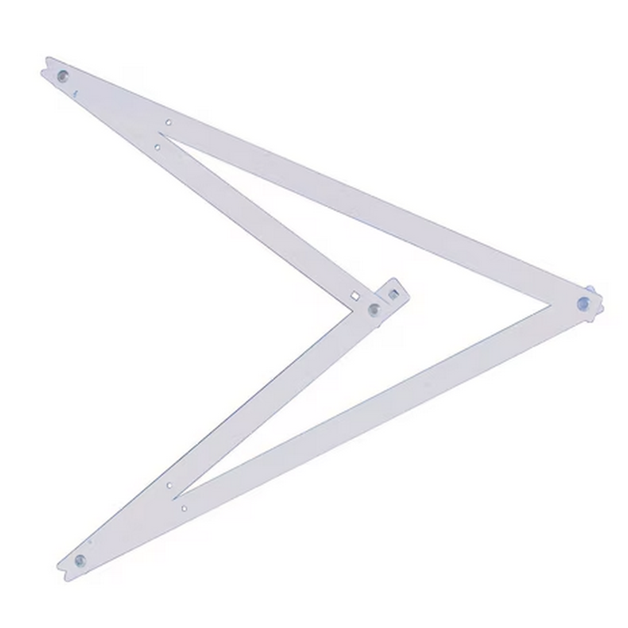 Bauwinkel klappbar Aluminium 172 x 122 cm