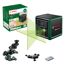 Kreuzlinienlaser 'Professional Quigo Green II' mit Universalklemme