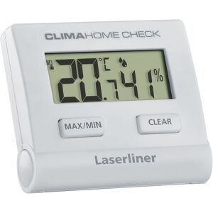 Digitales Hygrometer 'ClimaHome-Check' weiß inklusive Batterie