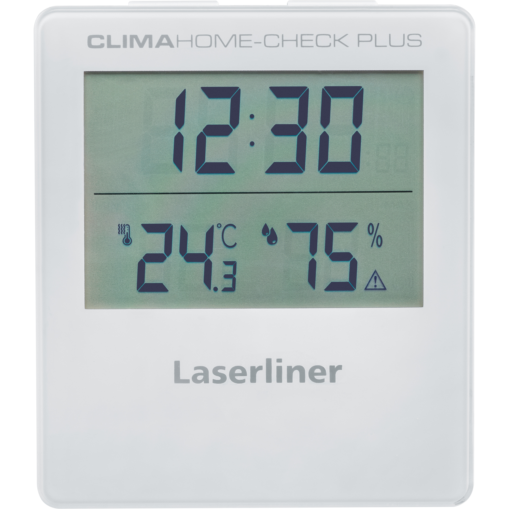 Digitales Hygrometer 'ClimaHome-Check Plus' weiß mit Lüftungsempfehlung