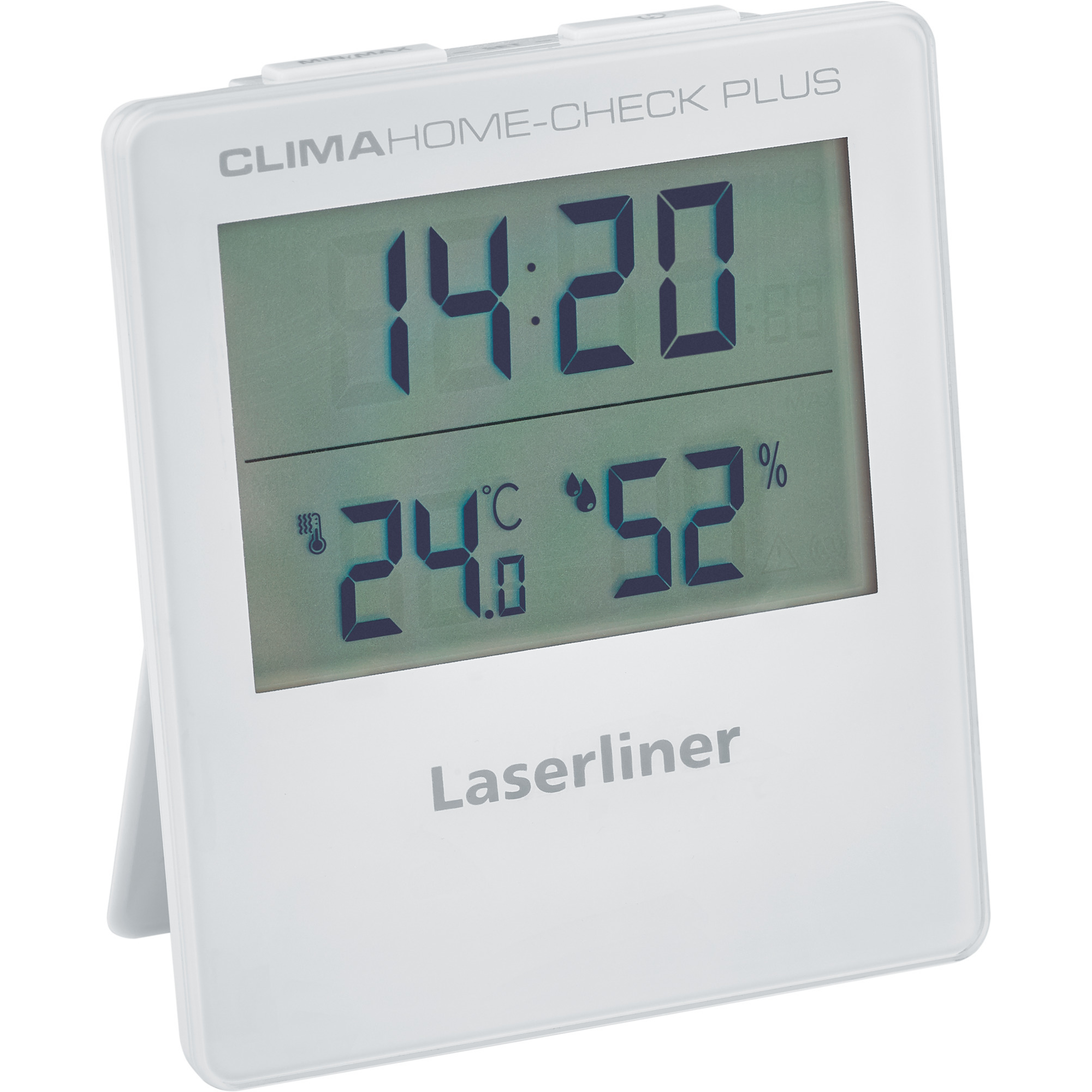 Digitales Hygrometer 'ClimaHome-Check Plus' weiß mit Lüftungsempfehlung + product picture