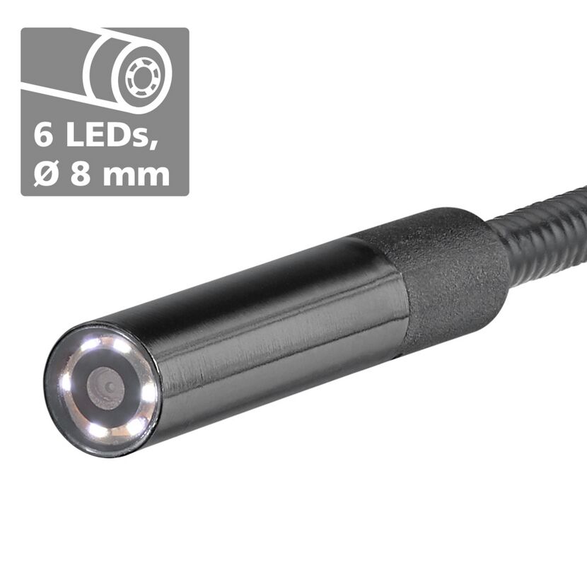 Endoskopkamera mit LEDs