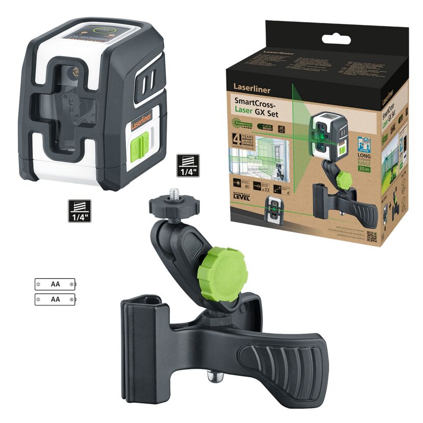 Kreuzlinienlaser-Set 'SmartCross-Laser GX Set'