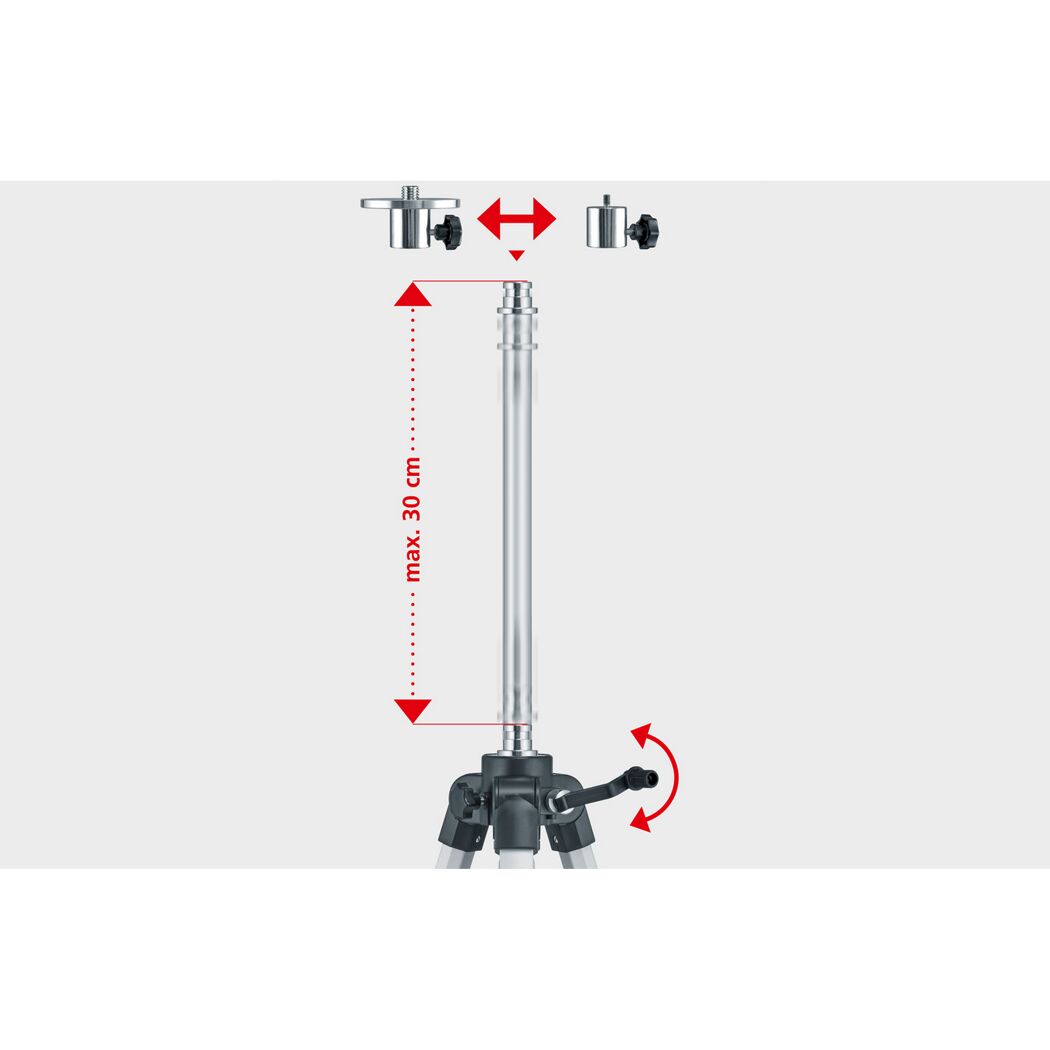 Stativ 'VarioStand' Aluminium 120 cm