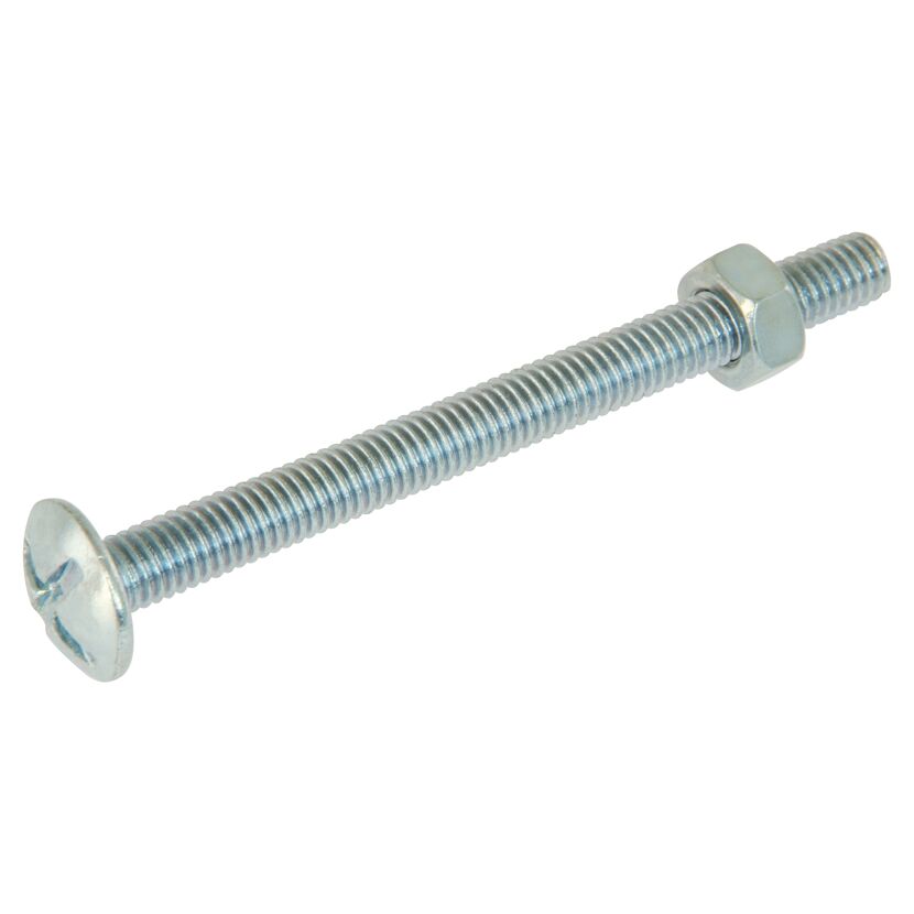 Flachrundschrauben PH Stahl verzinkt M6 x 20 mm 20 Stück