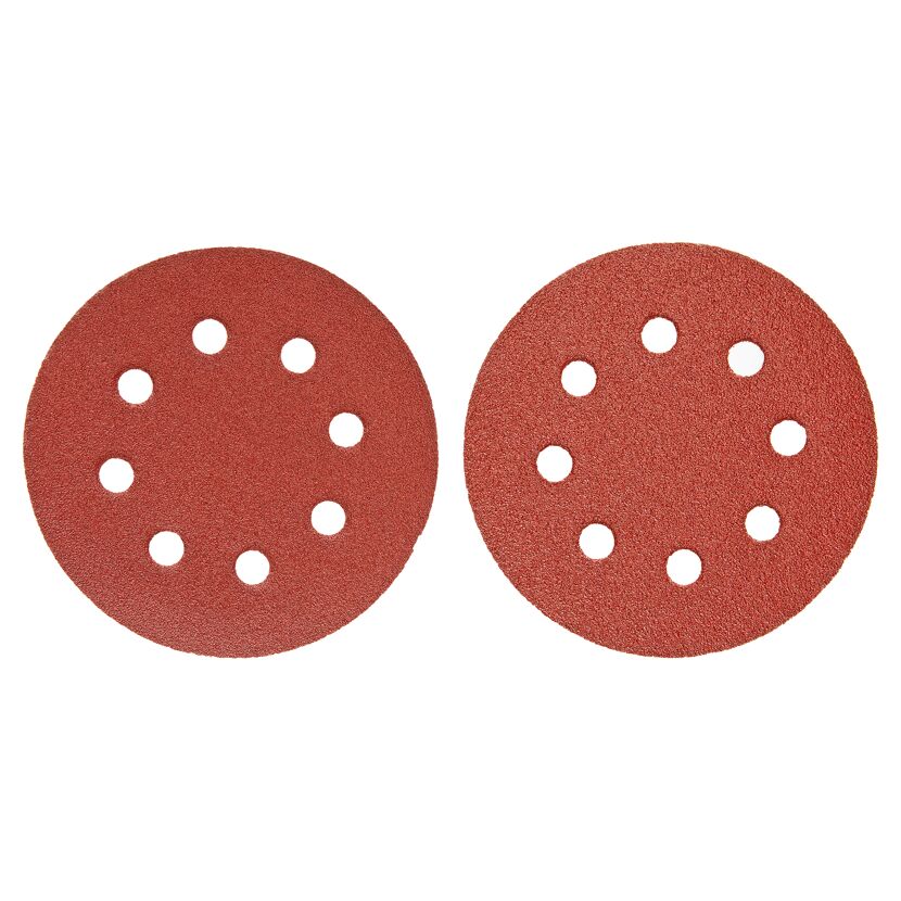 Schleifpapier-Set 12,5 cm 20-teilig