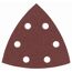 Deltaschleifblatt-Set 93 mm K80 25-teilig