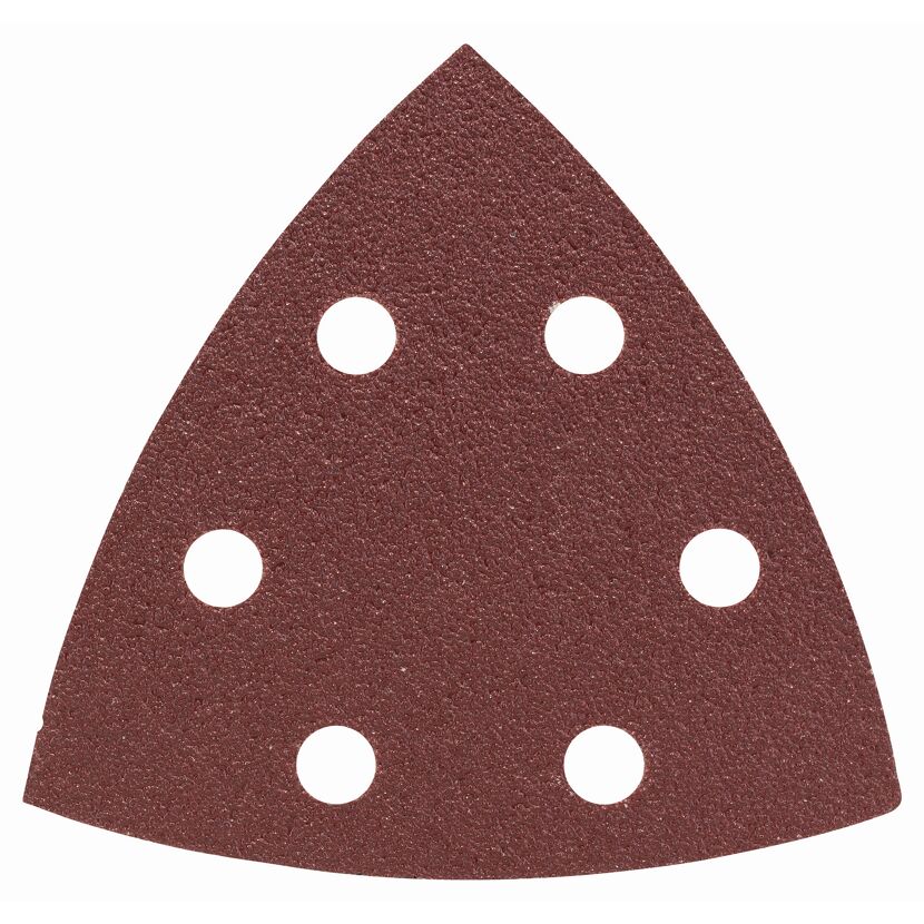 Deltaschleifblatt-Set 93 mm K80 25-teilig