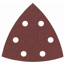 Deltaschleifblatt-Set 93 mm K80 25-teilig