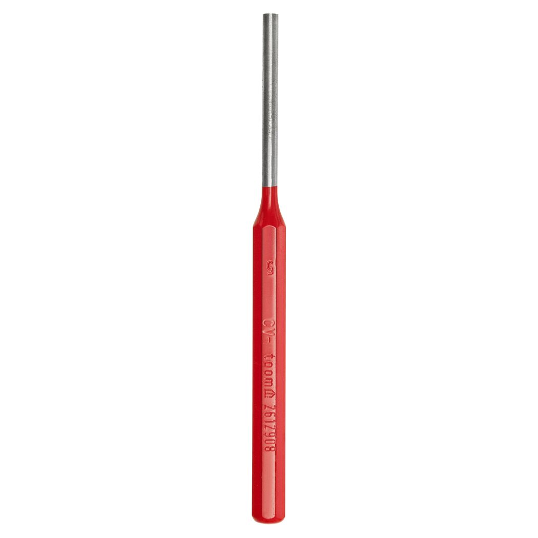 Roter Splintentreiber mit Spitze aus Chrom-Vanadium-Stahl