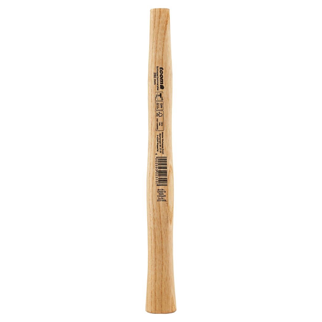 Schlosserhammerstiel 28 cm Esche FSC für bis 200 g