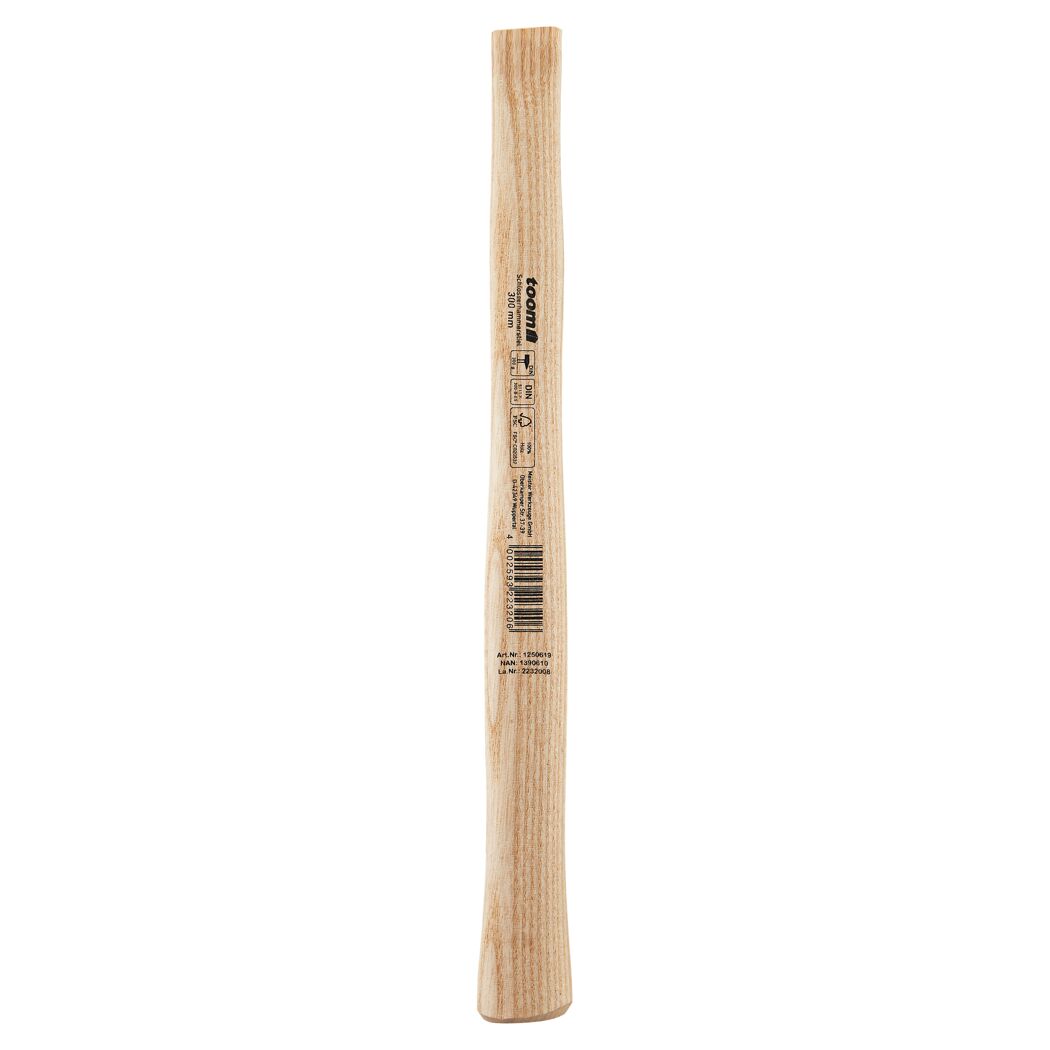 Schlosserhammerstiel 30 cm Esche FSC für bis 300 g