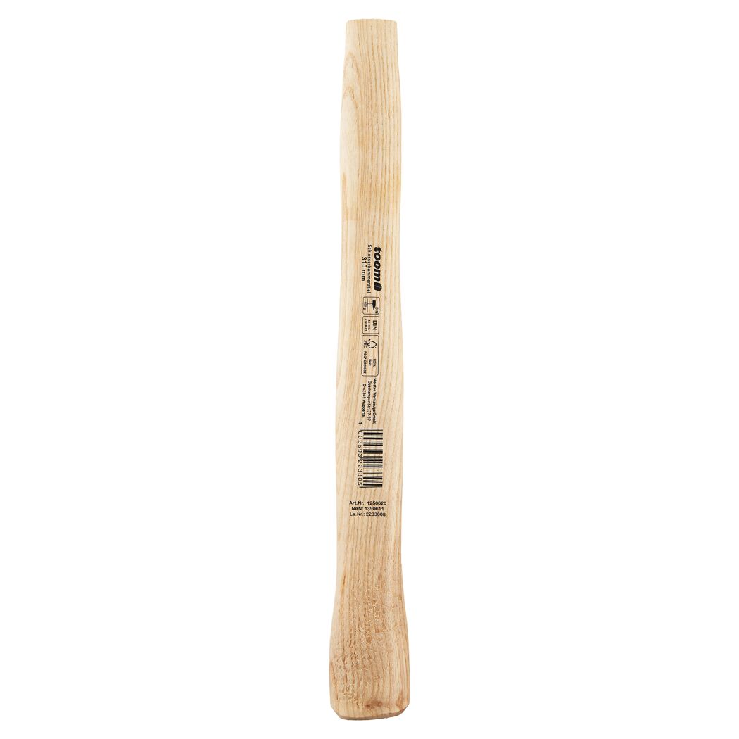 Schlosserhammerstiel 31 cm Esche FSC für bis 400 g