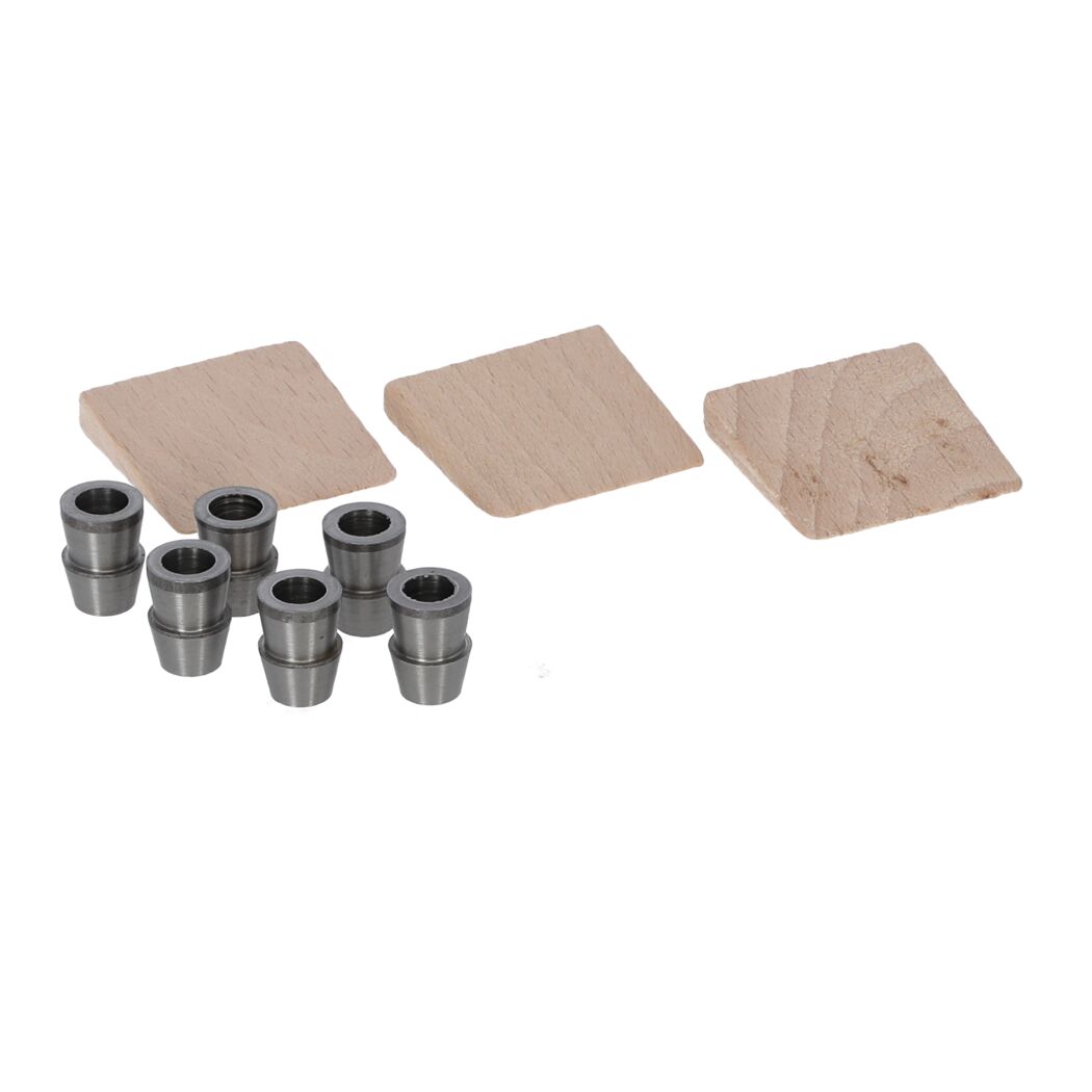 Metallringkeile- & Holzkeile-Set 9-teilig