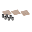 Metallringkeile- & Holzkeile-Set 9-teilig
