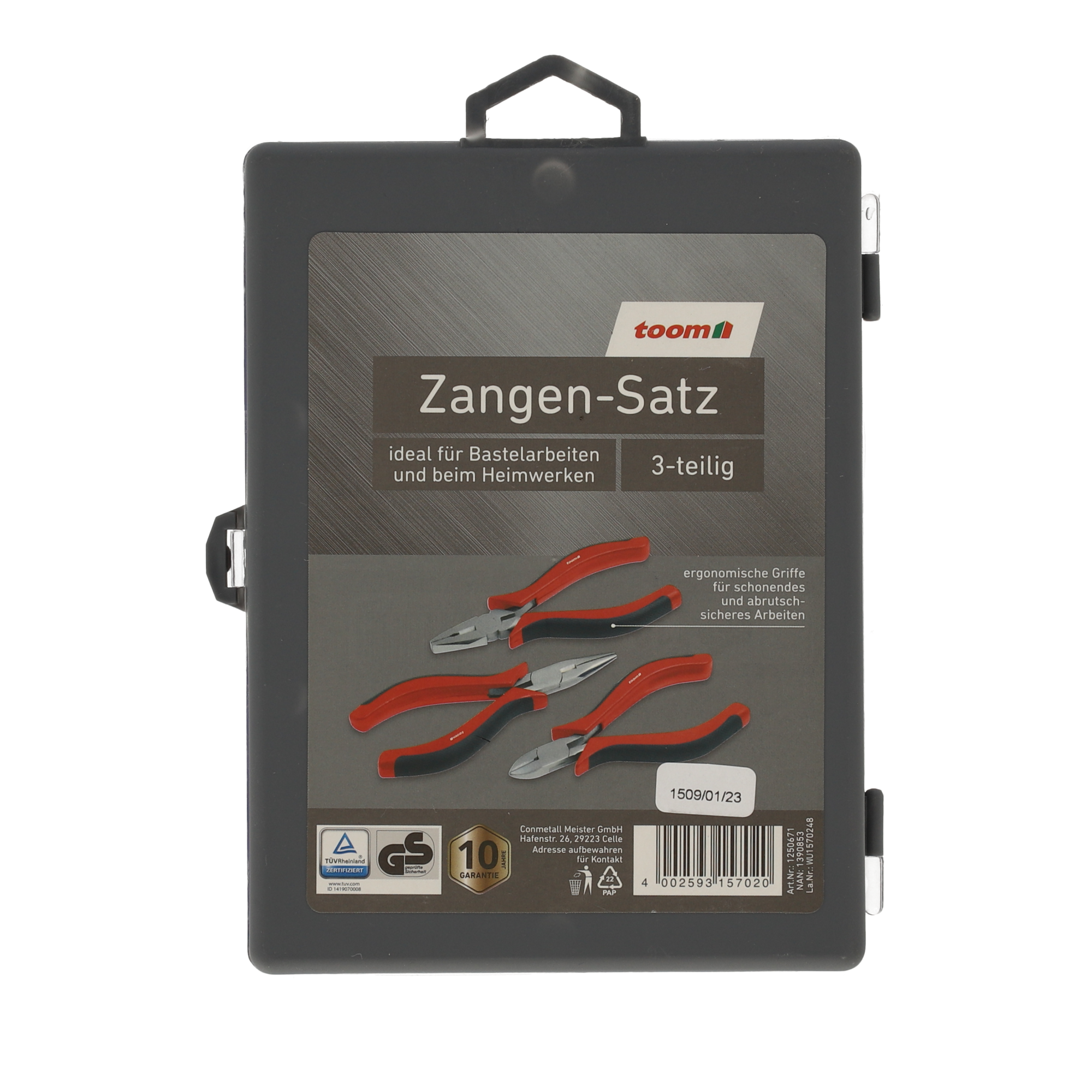 Mini-Zangen-Set 3-tlg.