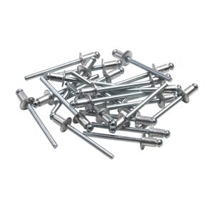 Blindnieten Aluminium, Ø 3 x 10 mm, 50 Stück