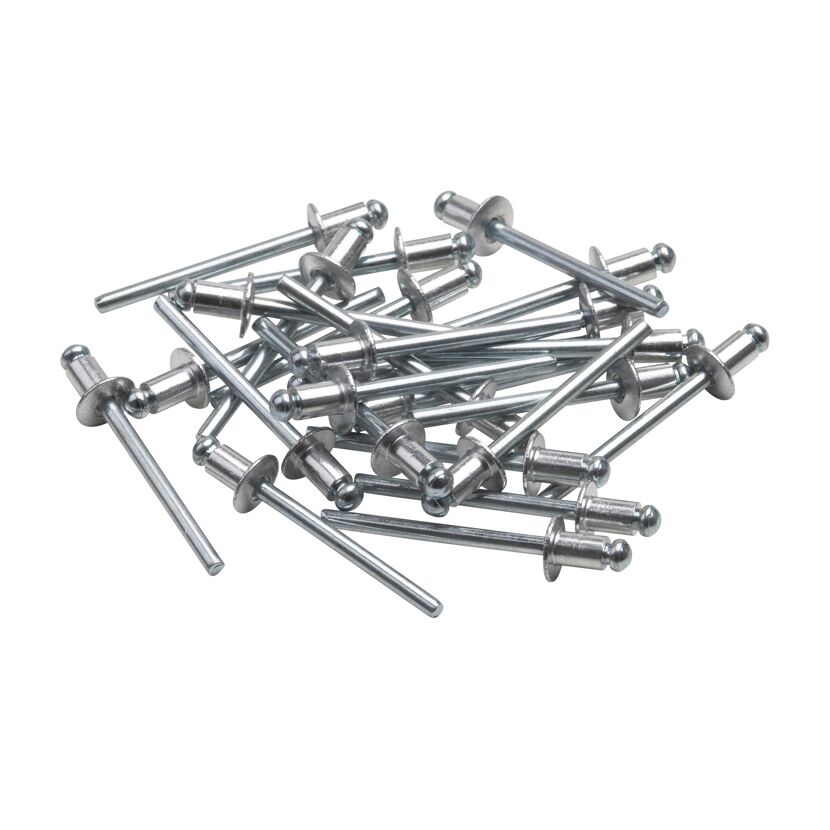 Blindnieten Aluminium, Ø 3 x 8 mm, 50 Stück