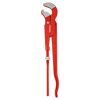 Eckrohrzange rot 2" S-Maul