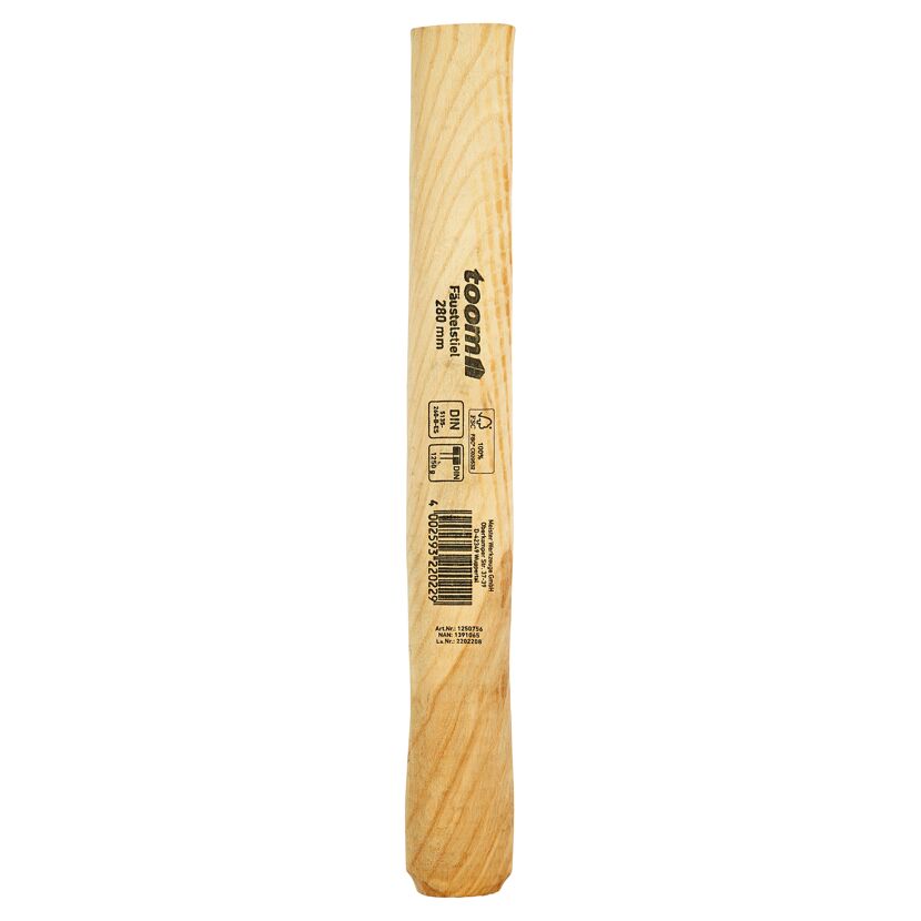 Fäustelstiel 28 cm Esche für Hämmerköpfe bis 1,25 kg