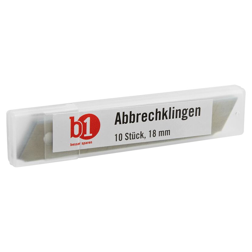 Abbrechklingen 18 mm, 10 Stk.
