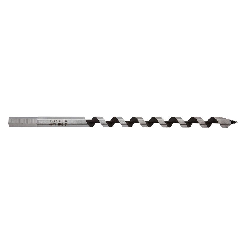 WOLFCRAFT Holz-Balkenbohrer 12 mm Durchmesser, 250 mm Länge