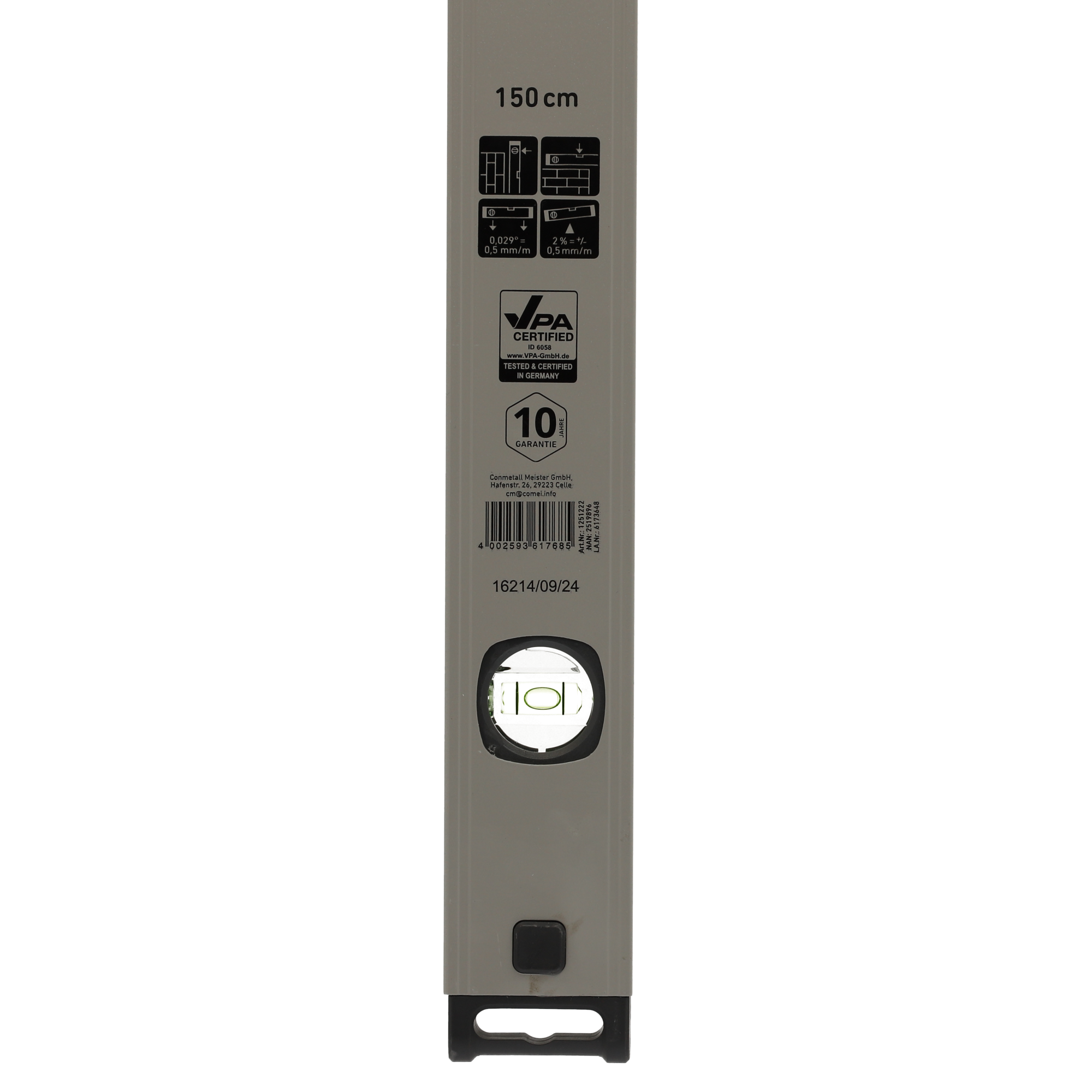 Wasserwaage 150 cm