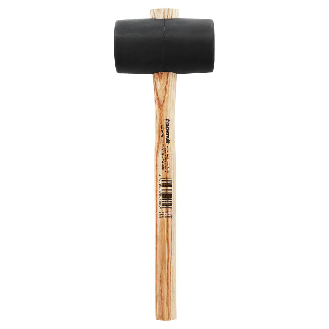 Gummihammer schwarz Ø 64 mm