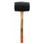 Gummihammer schwarz Ø 90 mm