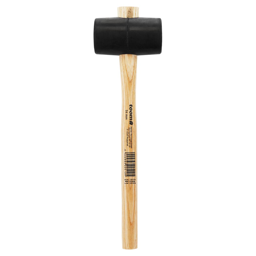 Gummihammer schwarz Ø 54 mm