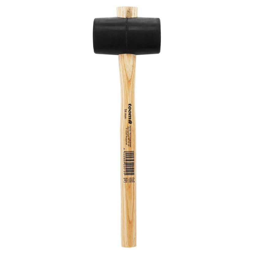 Gummihammer schwarz Ø 54 mm