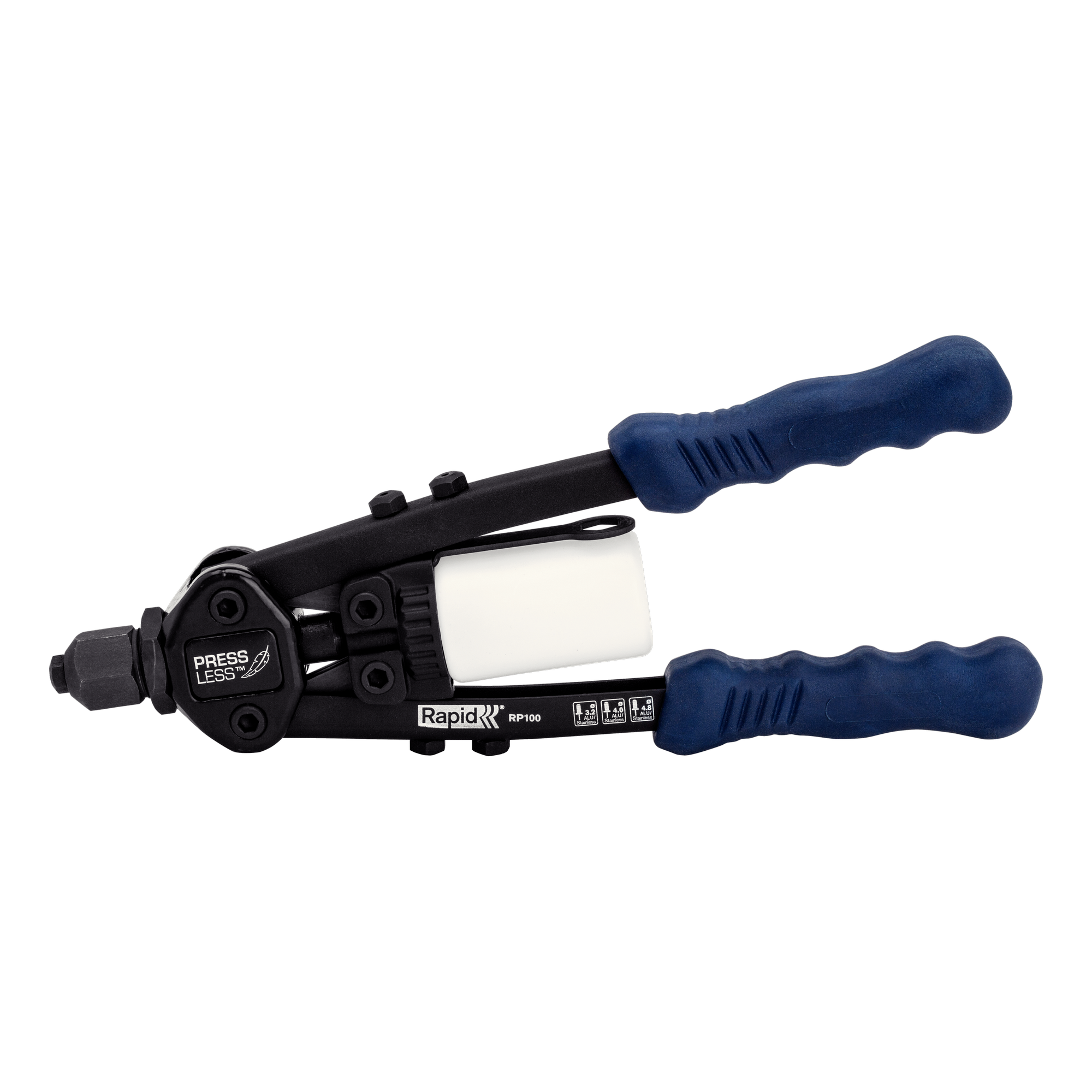 Hochleistungs-Blindnietzange 'RP100' blau/schwarz für Nieten mit Ø 3,2 - 4,8 mm + product picture