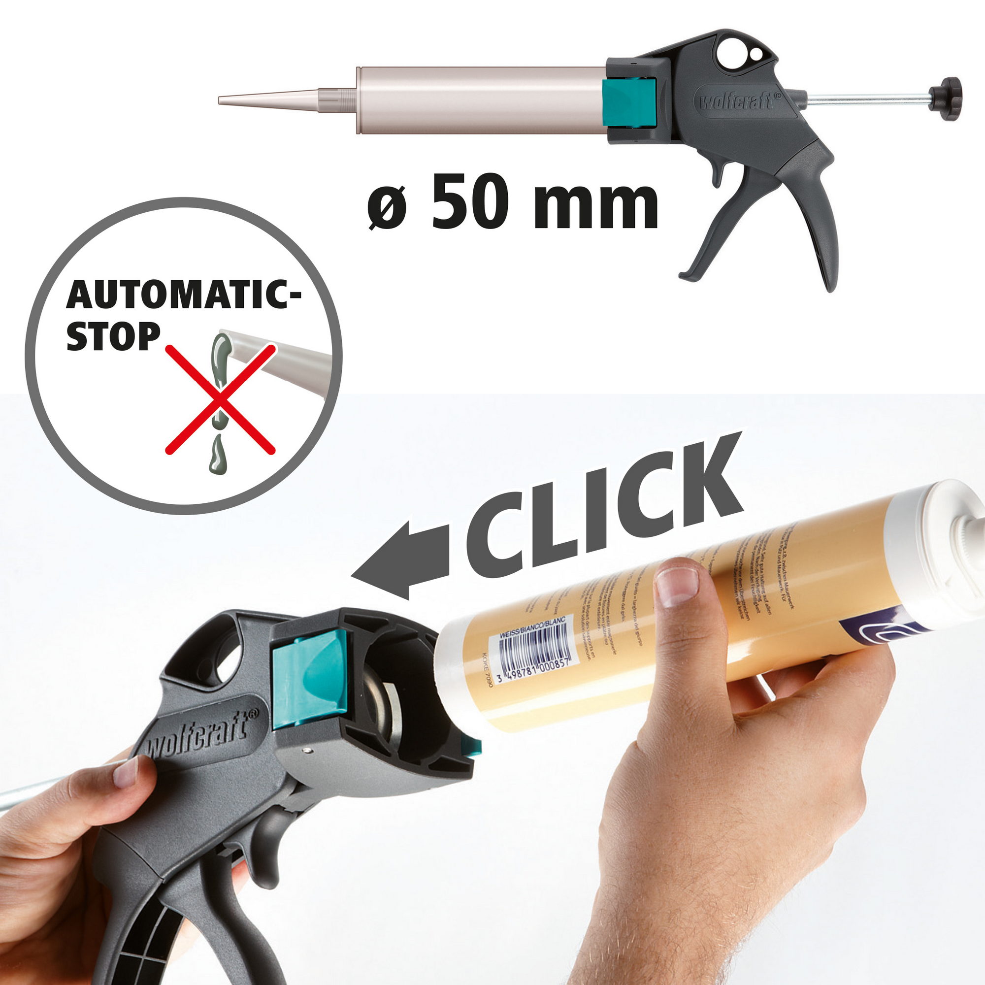 Mechanische Kartuschenpresse 'MG 300' 310 ml + product picture