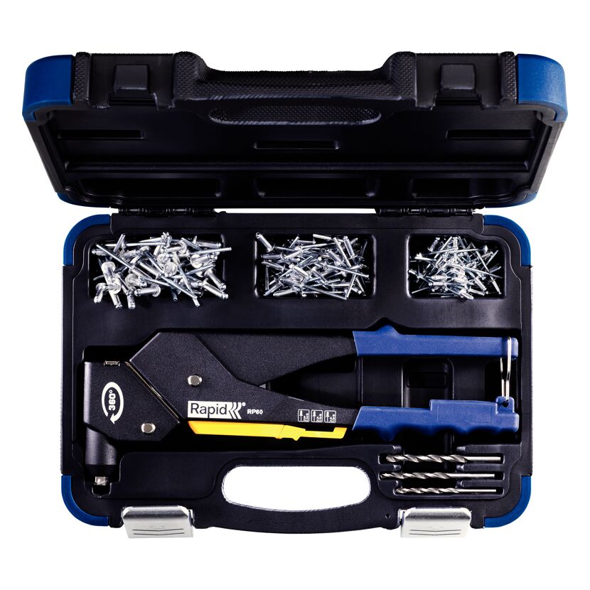 Rapid RP60 Multi-Nietzange Set im Koffer