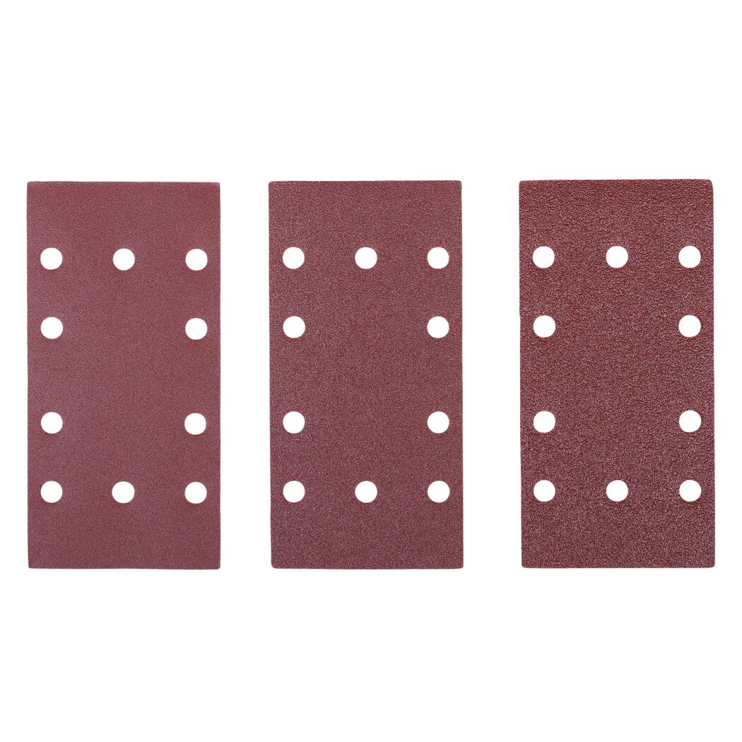 Schleifpapier-Set 'TSA10' für Schwingschleifer, 10-teilig
