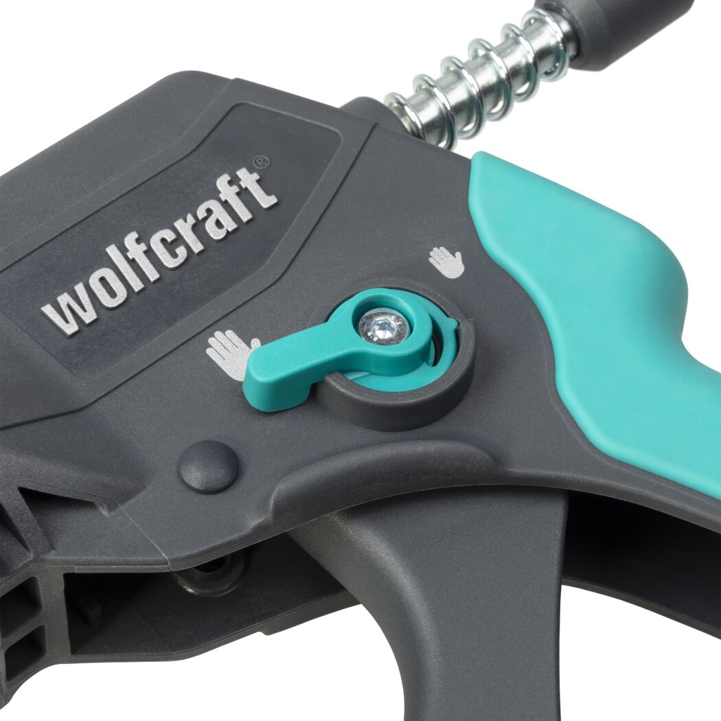 Wolfcraft Einhandzwinge mit Griff