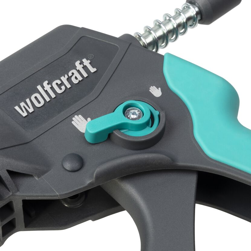 Wolfcraft Einhandzwinge mit Griff