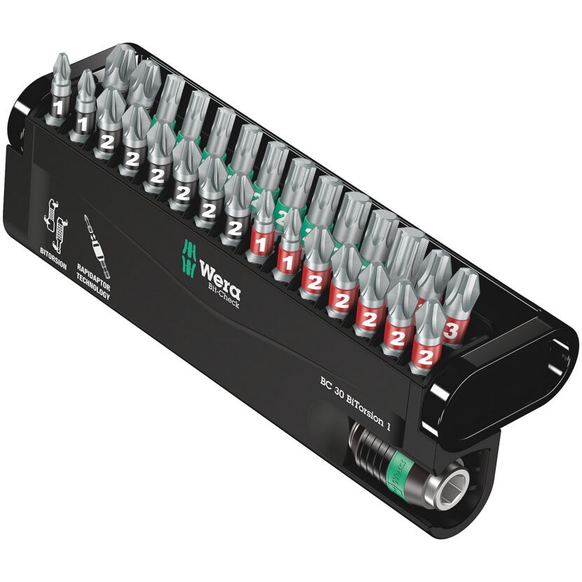Wera Bit-Check 30 Bit-Satz mit Bithalter