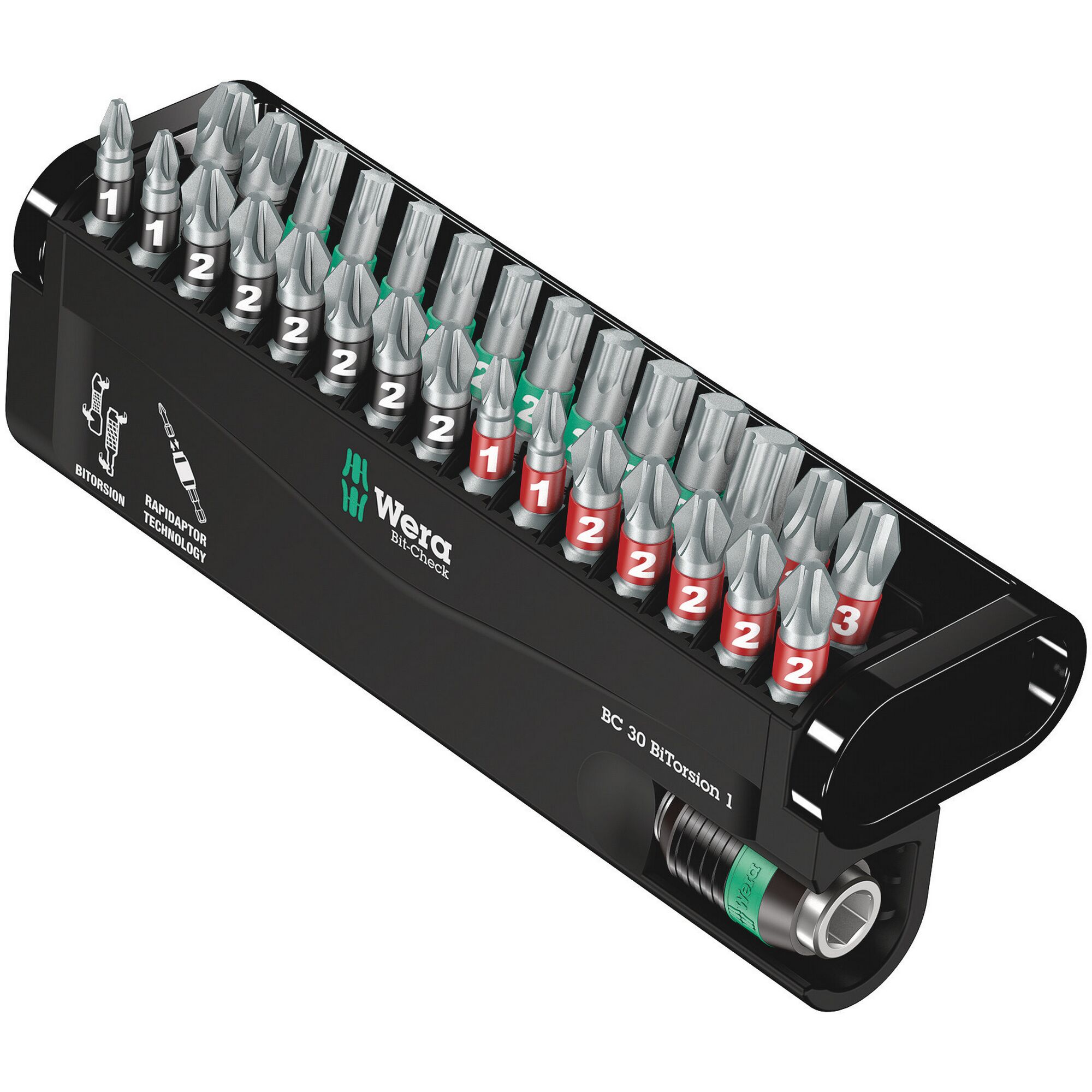 Wera Bit-Check 30 Bit-Satz mit Bithalter