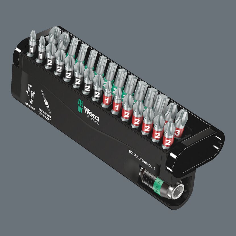 Wera Bit-Check 30 BiTorsion 1 mit Bits